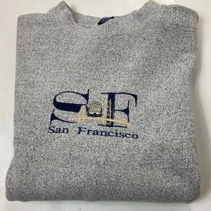 VTG, S F SAN FRANCISCO MADE IN USA 🇺🇸MEN SWEATER